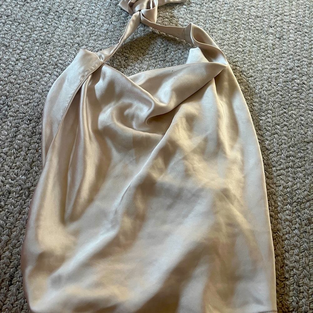 gold tie top